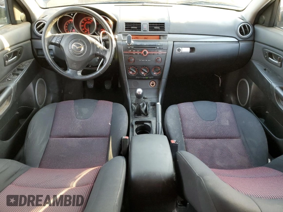 2006 Mazda 3 S Grand Touring with VIN JM1BK343961498310, listed as a Copart auction lot 43276025 with 155,069 mi miles and Salvage Title. Bid and sale history available at DreamBid. Image 8.