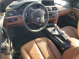 2015 BMW 4 Series 435i with VIN WBA3T3C57F5A40732, listed as a Copart auction lot 87608155 with Not Provided miles and Salvage Title. Bid and sale history available at carsss.com. Image 8.