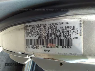 2001 Toyota Avalon XL z VIN 4T1BF28B71U162206, wystawiony jako IAAI lot #41673437 z przebiegiem 363 472 mil mil oraz . Historia ofert i sprzedaży dostępna na DreamBid. Obrazek 9.