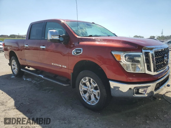 2016 Nissan Titan Platinum Reserve z VIN 1N6BA1F20GN508130, wystawiony jako Copart lot #58246965 z przebiegiem 62 604 mil mil oraz Czysty tytuł • Clean title. Historia ofert i sprzedaży dostępna na DreamBid. Obrazek 4.
