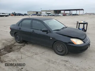 2006 Mitsubishi Lancer ES with VIN JA3AJ26E16U056142, listed as a Copart auction lot 50836145 with 197,136 mi miles and Salvage Title. Bid and sale history available at carsss.com. Image 4.