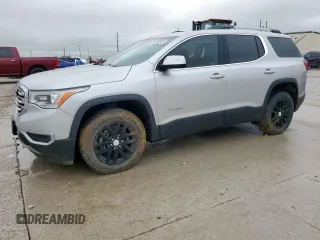2019 GMC Acadia SLT with VIN 1GKKNMLS5KZ107014, listed as a Copart auction lot 54954545 with 135,107 mi miles and Salvage Title. Bid and sale history available at DreamBid. Image 1.
