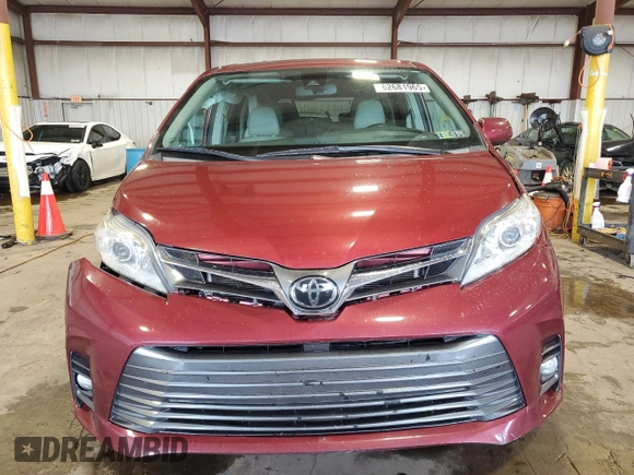 2020 Toyota Sienna XLE with VIN 5TDDZ3DC8LS236152, listed as a Copart auction lot 62681965 with 99,671 mi miles and Salvage title. Bid and sale history available at DreamBid. Image 5.