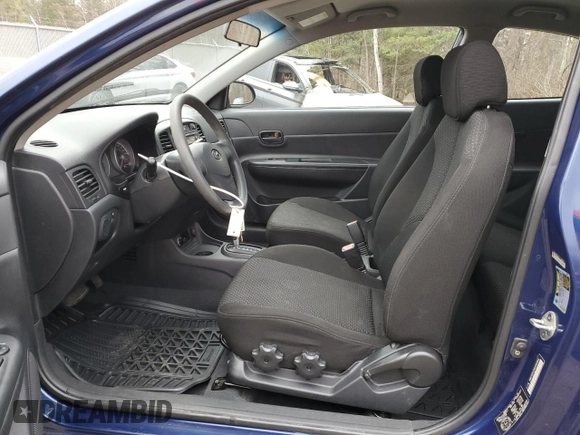 2008 Hyundai Accent Man L with VIN KMHCN35C68U080844, listed as a Copart auction lot 80513974 with 53,925 mi miles and Salvage Title. Bid and sale history available at carsss.com. Image 7.