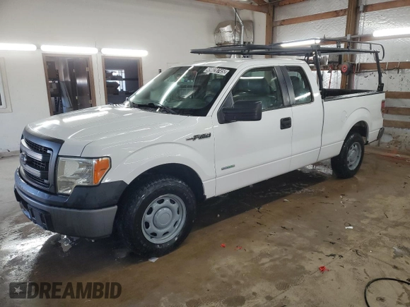 2014 Ford F-150 XL with VIN 1FTFX1CT5EKD41150, listed as a Copart auction lot 49028745 with 257,204 mi miles and Clean Title. Bid and sale history available at carsss.com. Image 1.