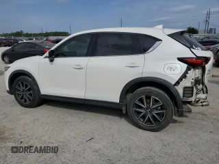 2017 Mazda CX-5 Grand Touring with VIN JM3KFADL9H0220886, listed as a Copart auction lot 50344675 with 75,781 mi miles and Salvage Title. Bid and sale history available at carsss.com. Image 2.