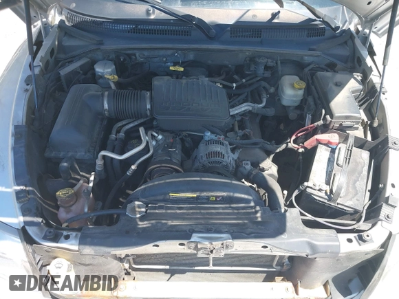 2005 Dodge Dakota SLT with VIN 1D7HW48N45S321002, listed as a IAAI auction lot 42240338 with 214,983 mi miles and . Bid and sale history available at DreamBid. Image 10.
