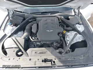 2018 Genesis G80 3.8L with VIN KMHGN4JE9JU216176, listed as a IAAI auction lot 40976135 with 50,530 mi miles. Bid and sale history available at carsss.com. Image 10.