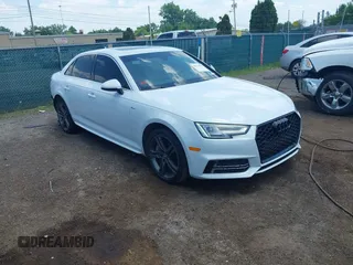 2017 Audi A4 Premium Plus with VIN WAUENAF48HN039373, listed as a IAAI auction lot 42519192 with 120,760 mi miles and . Bid and sale history available at DreamBid. Image 1.