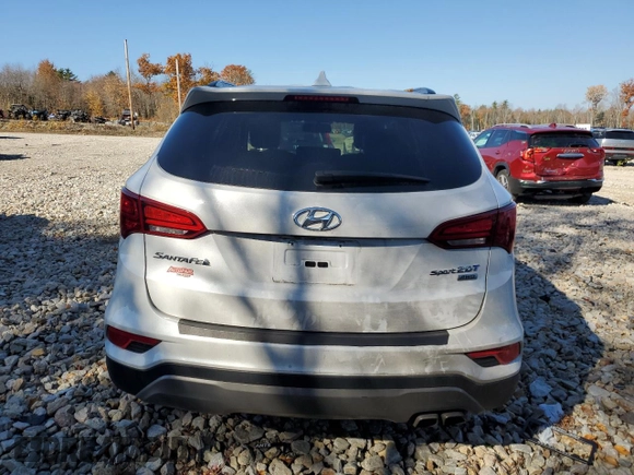 2017 Hyundai Santa Fe 2.0T z VIN 5XYZUDLA3HG397569, wystawiony jako Copart lot #77360944 z przebiegiem 145 512 mil mil oraz Szkoda całkowita • Salvage title. Historia ofert i sprzedaży dostępna na DreamBid. Obrazek 6.