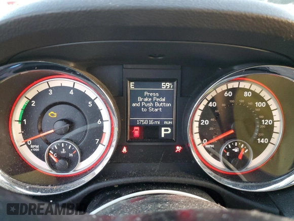 2012 Dodge Durango Citadel with VIN 1C4RDJEG7CC100137, listed as a Copart auction lot 45295485 with 175,816 mi miles and Salvage title. Bid and sale history available at DreamBid. Image 9.