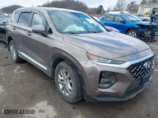 2020 Hyundai Santa Fe SE w/SULEV with VIN 5NMS23AD1LH143002, listed as a IAAI auction lot 41692567 with 83,170 mi miles. Bid and sale history available at carsss.com. Image 1.