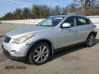 2012 Infiniti EX Journey with VIN JN1AJ0HR7CM450636, listed as a Copart auction lot 54300375 with 66,786 mi miles and Salvage Title. Bid and sale history available at carsss.com. Image 1.