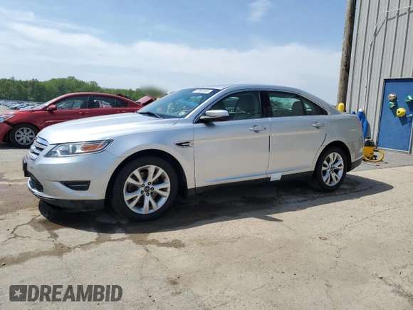 2010 Ford Taurus SEL with VIN 1FAHP2EW2AG170320, listed as a Copart auction lot 53860695 with 172,286 mi miles and Salvage Title. Bid and sale history available at carsss.com. Image 1.