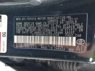 2018 Toyota Corolla L z VIN 2T1BURHEXJC003206, wystawiony jako IAAI lot #42109973 z przebiegiem 90 831 mil mil oraz . Historia ofert i sprzedaży dostępna na DreamBid. Obrazek 9.