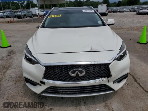 2019 Infiniti QX30 Luxe z VIN SJKCH5CP9KA009964, wystawiony jako Copart lot #58867205 z przebiegiem 96 298 mil mil oraz Szkoda całkowita • Salvage title. Historia ofert i sprzedaży dostępna na DreamBid. Obrazek 5.