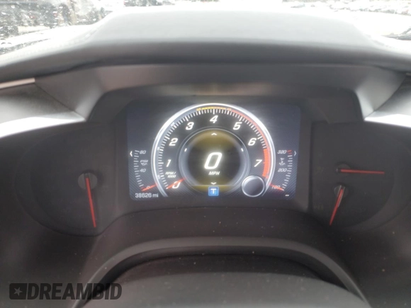 2015 Chevrolet Corvette Z51 3LT с VIN 1G1YM2D76F5121369, выставлен на аукционе Copart как лот 44964645 с пробегом 38 626 миль миль и Списание • Salvage title. История ставок и продаж доступна на DreamBid. Изображение 9.