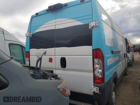 2020 Ram ProMaster Cargo with VIN 3C6TRVDG7LE104897, listed as a Copart auction lot 65012484 with Not Provided miles and Salvage Title. Bid and sale history available at carsss.com. Image 3.