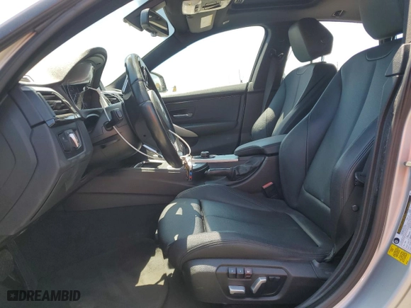 2017 BMW 4 Series 430i with VIN WBA4F7C52HG438227, listed as a Copart auction lot 52715085 with 87,686 mi miles and Salvage Title. Bid and sale history available at carsss.com. Image 7.