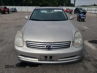 2003 Infiniti G35 w/Leather with VIN JNKCV51EX3M314563, listed as a Copart auction lot 72418514 with 218,606 mi miles and Salvage Title. Bid and sale history available at DreamBid. Image 5.