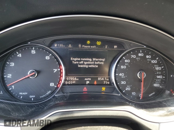 2018 Audi Q7 Premium z VIN WA1AHAF75JD037217, wystawiony jako Copart lot #55182155 z przebiegiem 97 954 mil mil oraz Szkoda całkowita • Salvage title. Historia ofert i sprzedaży dostępna na DreamBid. Obrazek 9.
