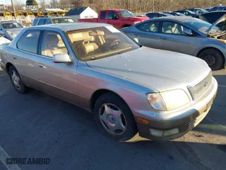 1998 Lexus LS 400 Luxury Sdn with VIN JT8BH28F6W0126487, listed as a IAAI auction lot 41367196 with 202,539 mi miles. Bid and sale history available at carsss.com. Image 1.