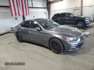 2017 Infiniti Q50 Signature Edition z VIN JN1EV7AR7HM832276, wystawiony jako Copart lot #55650975 z przebiegiem 133 659 mil mil oraz Szkoda całkowita • Salvage title. Historia ofert i sprzedaży dostępna na DreamBid. Obrazek 4.