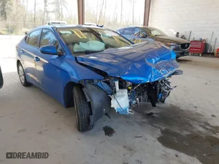 2017 Hyundai Elantra SE with VIN KMHD74LF5HU095093, listed as a IAAI auction lot 41957451 with 75,760 mi miles. Bid and sale history available at carsss.com. Image 1.