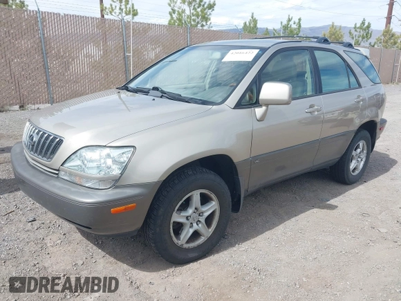 2002 Lexus RX 300 with VIN JTJHF10U020273496, listed as a IAAI auction lot 42016422 with 306,664 mi miles and . Bid and sale history available at DreamBid. Image 2.