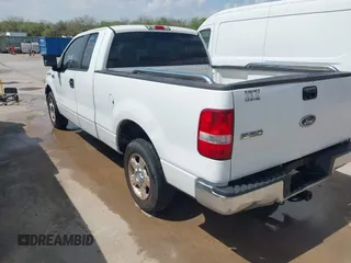 2005 Ford F-150 STX with VIN 1FTRX12W85NB75651, listed as a IAAI auction lot 41789580 with 235,133 mi miles. Bid and sale history available at carsss.com. Image 3.
