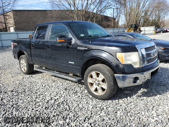 2011 Ford F-150 XLT with VIN 1FTFW1ET5BFC98689, listed as a Copart auction lot 51686755 with 285,829 mi miles and Clean Title. Bid and sale history available at carsss.com. Image 4.
