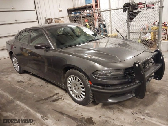 2019 Dodge Charger Police with VIN 2C3CDXKT5KH622744, listed as a IAAI auction lot 41645199 with NaN miles. Bid and sale history available at carsss.com. Image 1.