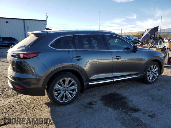 2021 Mazda CX-9 Signature with VIN JM3TCBEYXM0510965, listed as a Copart auction lot 46944315 with 20,990 mi miles and Salvage Title. Bid and sale history available at carsss.com. Image 3.