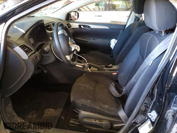 2017 Nissan Sentra S with VIN 3N1AB7AP9HY279584, listed as a Copart auction lot 47652215 with 53,881 mi miles and Salvage Title. Bid and sale history available at carsss.com. Image 7.