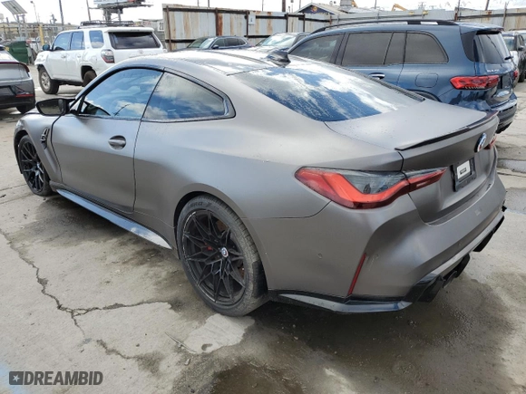 2022 BMW M4 Competition with VIN WBS33AZ00NCH76823, listed as a Copart auction lot 48076435 with NaN miles and Salvage Title. Bid and sale history available at carsss.com. Image 2.