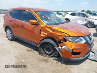 2017 Nissan Rogue S with VIN 5N1AT2MT5HC731542, listed as a IAAI auction lot 42453705 with 98,198 mi miles and . Bid and sale history available at DreamBid. Image 1.
