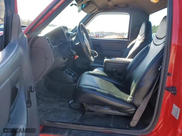 2002 Ford Ranger XL with VIN 1FTYR11U12TA02678, listed as a Copart auction lot 89373385 with 68,183 mi miles and Salvage Title. Bid and sale history available at carsss.com. Image 7.