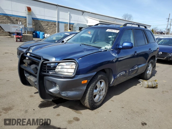 2006 Hyundai Santa Fe GLS with VIN KM8SC73D36U089535, listed as a Copart auction lot 47347174 with 71,203 mi miles and Salvage Title. Bid and sale history available at carsss.com. Image 1.
