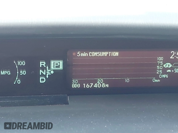 2014 Toyota Prius Four with VIN JTDKN3DU3E0367913, listed as a IAAI auction lot 42768446 with 167,408 mi miles and . Bid and sale history available at DreamBid. Image 15.
