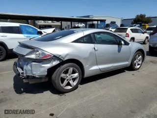 2007 Mitsubishi Eclipse GT with VIN 4A3AK34T77E051865, listed as a Copart auction lot 56808684 with 181,077 mi miles and Clean Title. Bid and sale history available at carsss.com. Image 3.
