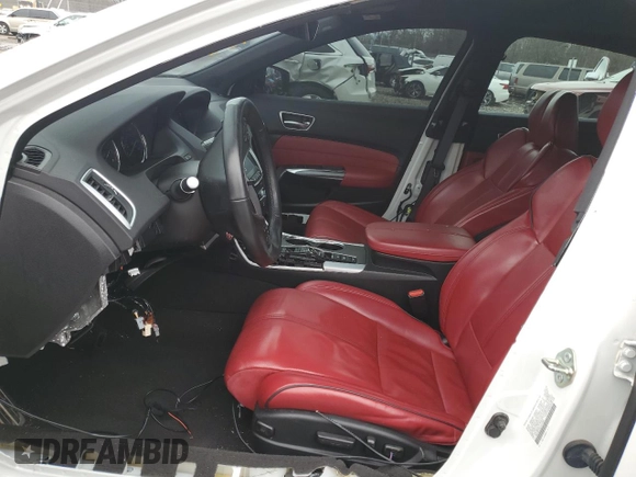 2020 Acura TLX w/A-Spec Pkg with VIN 19UUB3F63LA002849, listed as a Copart auction lot 85438114 with 0 mi miles and Salvage Title. Bid and sale history available at carsss.com. Image 7.