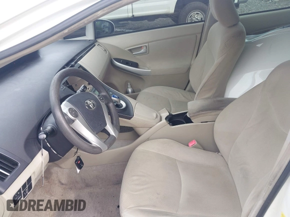 2011 Toyota Prius I with VIN JTDKN3DU3B0266401, listed as a IAAI auction lot 41951276 with 222,102 mi miles and . Bid and sale history available at DreamBid. Image 5.