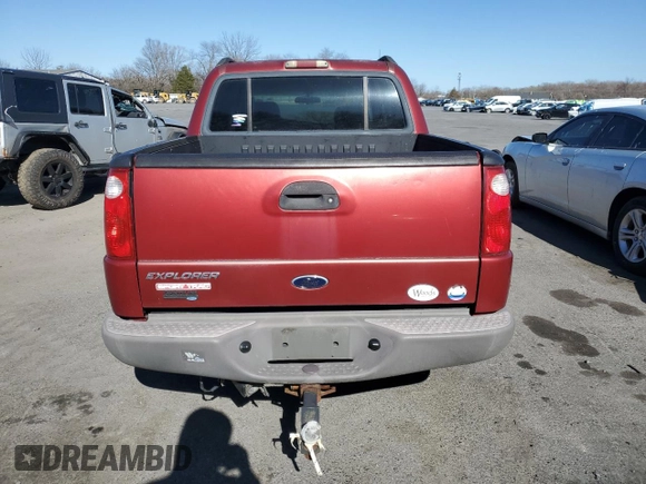 2001 Ford Explorer Sport Trac with VIN 1FMZU77E01UB76798, listed as a Copart auction lot 49885515 with 190,483 mi miles and Clean title. Bid and sale history available at DreamBid. Image 6.