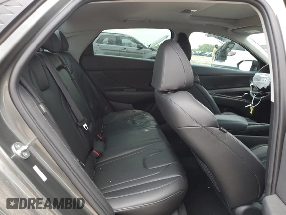 2024 Hyundai Elantra Limited with VIN KMHLP4DG8RU818133, listed as a Copart auction lot 54598175 with 13,647 mi miles and Salvage Title. Bid and sale history available at DreamBid. Image 10.