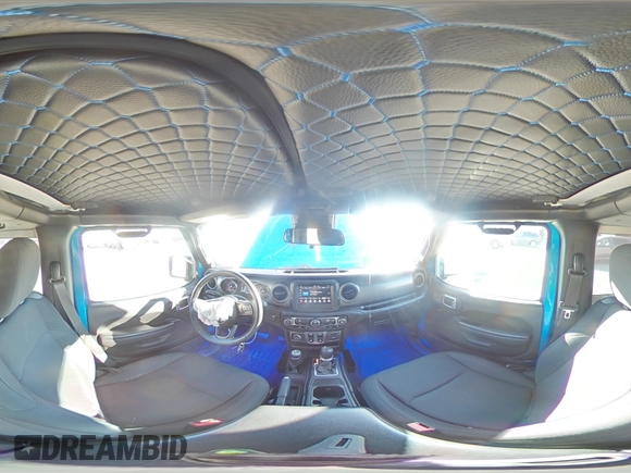 2021 Jeep Wrangler Sport S with VIN 1C4GJXAG2MW819658, listed as a Copart auction lot 43348205 with 27,169 mi miles and Salvage Title. Bid and sale history available at DreamBid. Image 12.