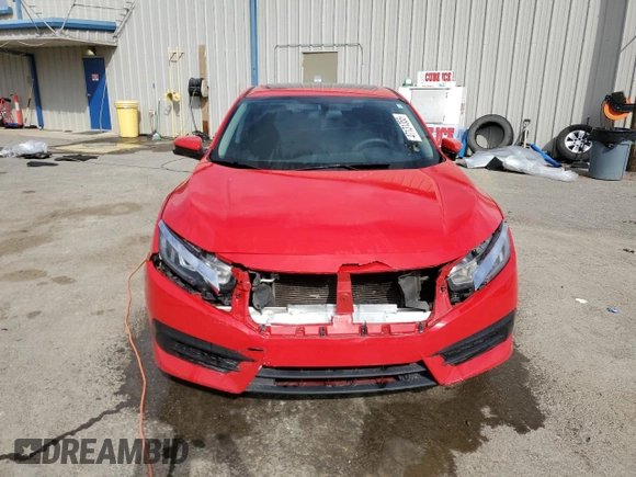 2018 Honda Civic EX with VIN 2HGFC2F7XJH506726, listed as a Copart auction lot 47131355 with 138,263 mi miles and Salvage Title. Bid and sale history available at DreamBid. Image 5.