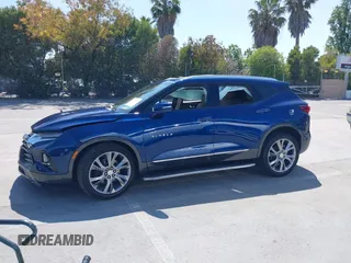 2022 Chevrolet Blazer Premier z VIN 3GNKBFRS9NS163926, wystawiony jako IAAI lot #42520738 z przebiegiem 45 560 mil mil oraz . Historia ofert i sprzedaży dostępna na DreamBid. Obrazek 14.