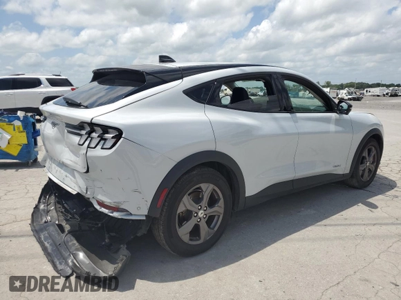 2023 Ford Mustang Mach-E Select with VIN 3FMTK1R49PMA99049, listed as a Copart auction lot 61630355 with 9,691 mi miles and Salvage title. Bid and sale history available at DreamBid. Image 3.