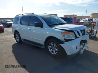 2014 Nissan Armada SV z VIN 5N1AA0NDXEN610636, wystawiony jako IAAI lot #41627340 z przebiegiem 66 976 mil mil oraz . Historia ofert i sprzedaży dostępna na DreamBid. Obrazek 1.