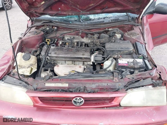 1997 Toyota Corolla with VIN 1NXBA02E6VZ546330, listed as a IAAI auction lot 41814505 with 206,504 mi miles. Bid and sale history available at carsss.com. Image 10.